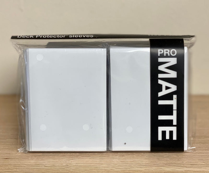 Ultra-PRO Eclipse: Deck Protector Sleeves- Artic White Matte
