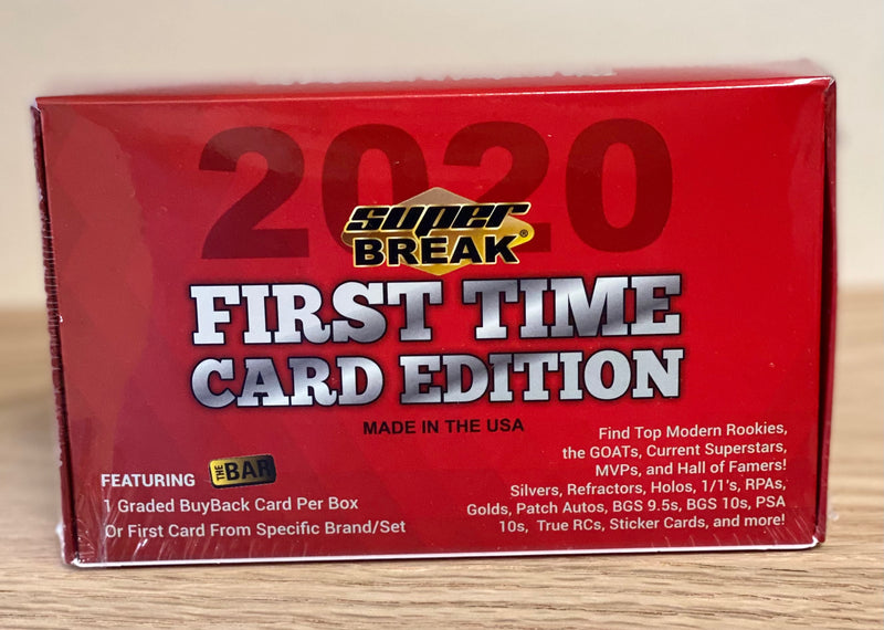 Super Break: 2020 First Time Card Edition