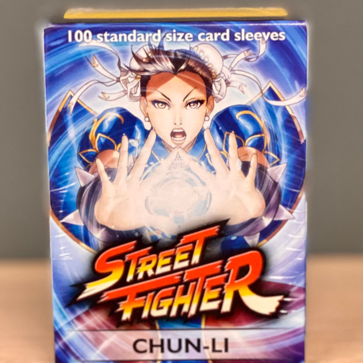 street fighter card sleeves Dragon Shield Art Ryu Game On Games Each sleeve features a unique artwork Street Fighter Chun-Li Sleeves
