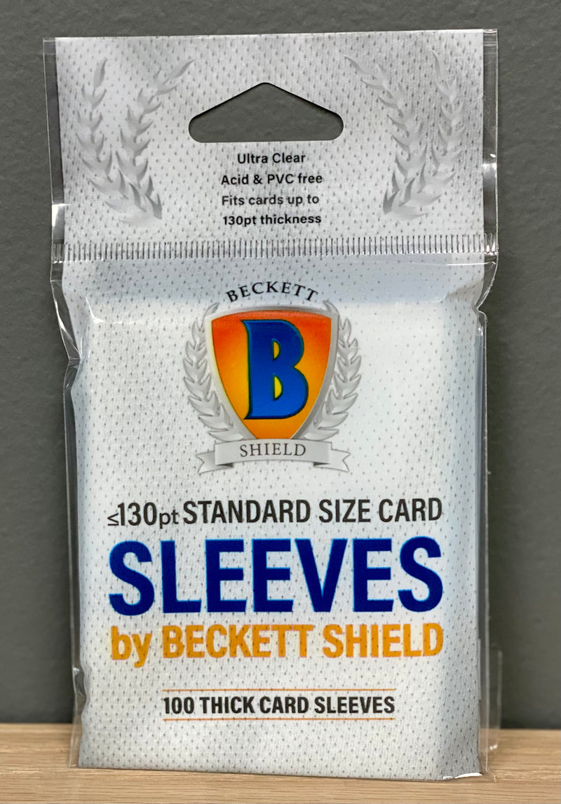 Beckett Shield: Extra Thick Card Sleeves 130 pt