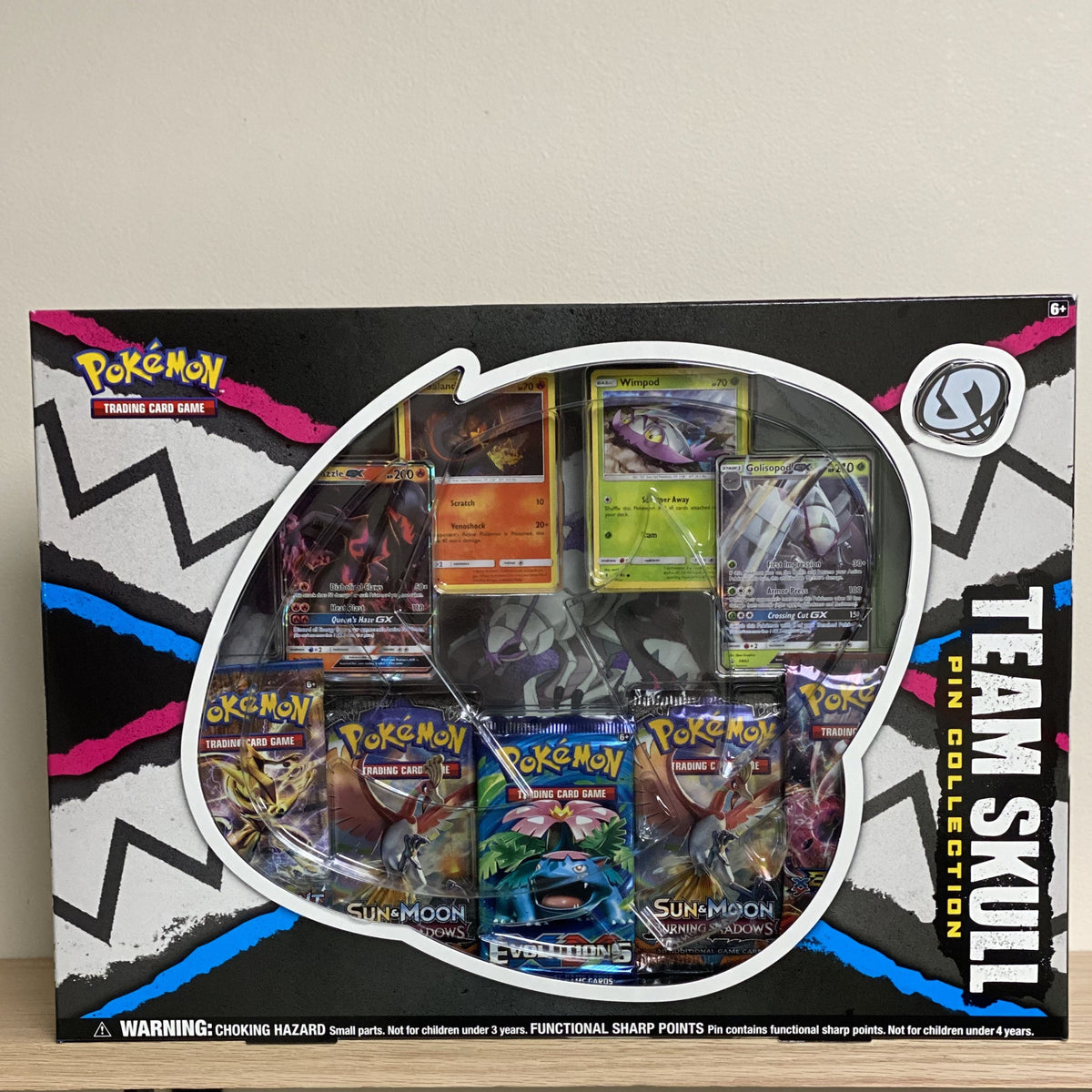 Pokémon TCG: Team Skull Pin Collection — Smoke and Mirrors Hobby