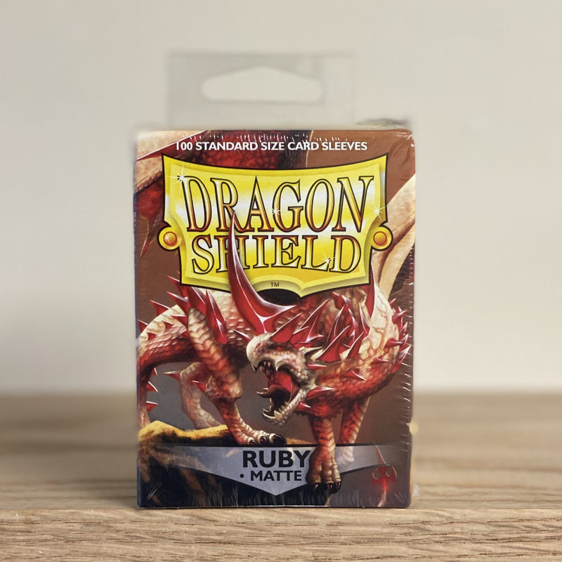 Dragon Shield Deck Protector - Matte Ruby 100 CT