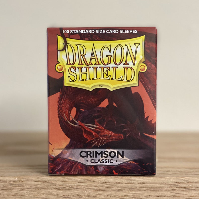Dragon Shield Deck Protector - Classic Crimson 100 CT