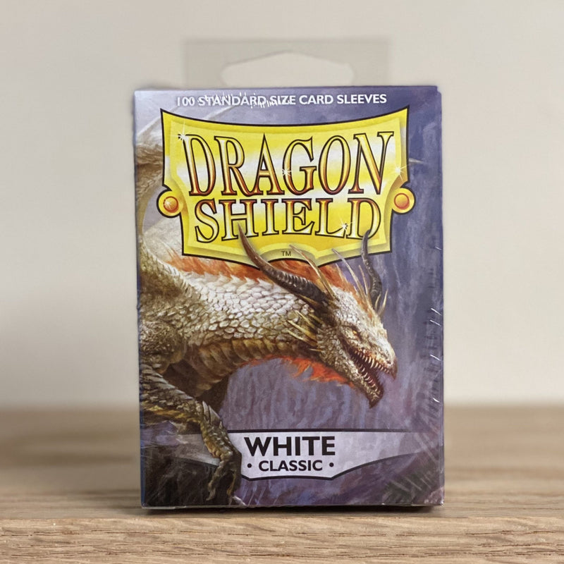 Dragon Shield Deck Protector - Classic White 100 CT