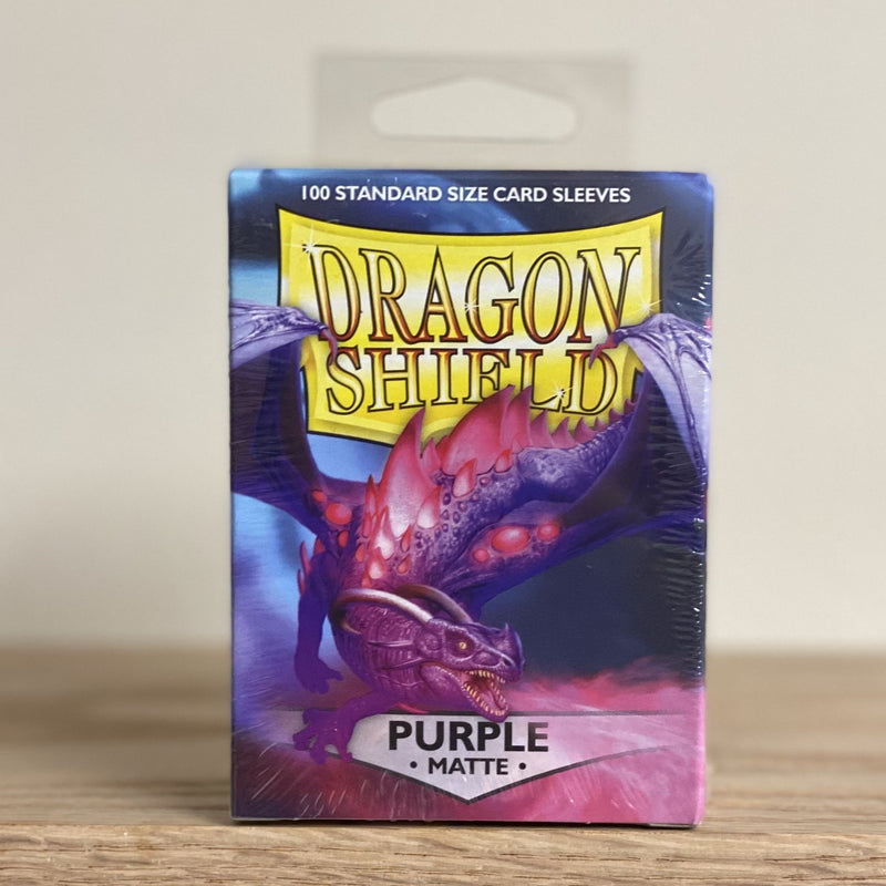 Dragon Shield Deck Protector - Matte Purple 100 CT