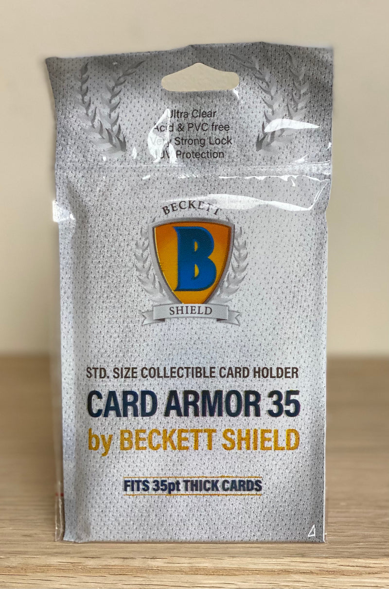 Beckett Shield: Collectible Card Holder 35 pt - Standard Size
