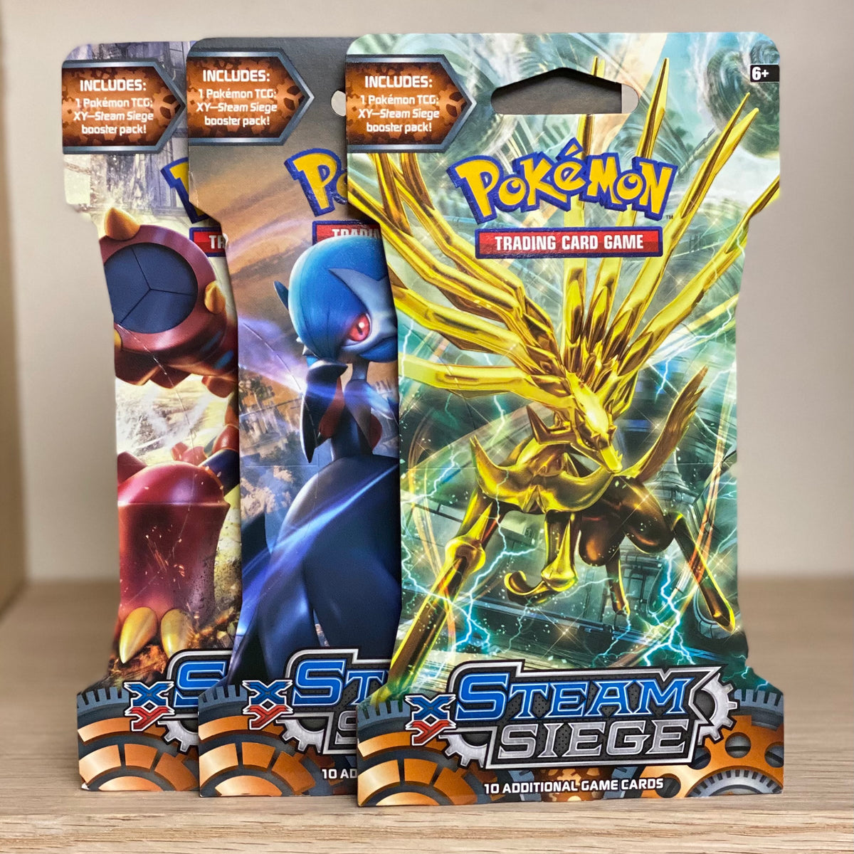 Pokmon TCG: XY - Steam Siege Sleeved Booster Pack Smoke and Mirrors Hobby Pokmon TCG: XY - Steam Siege Sleeved Booster Pack Smoke and Mirrors Hobby