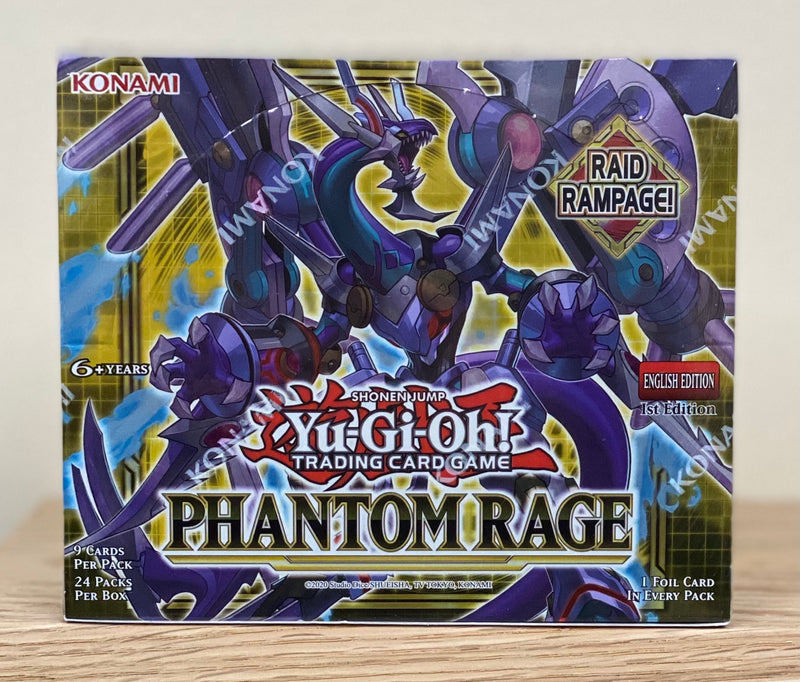 Yu-Gi-Oh! TCG: Phantom Rage Booster Box
