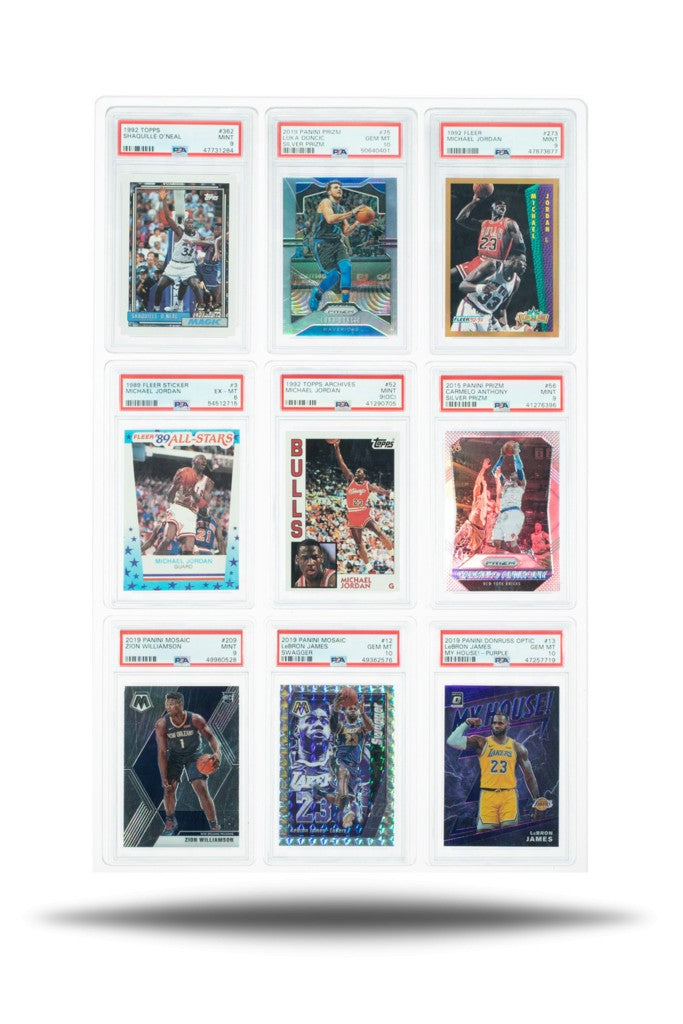 Show Your Slabs: 9 Card Frameless Display for Beckett Graded Cards