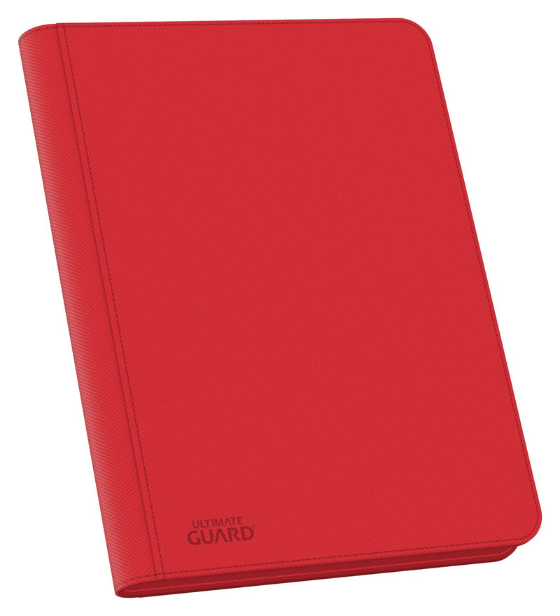 Ultimate Guard - 16 Pocket Xenoskin ZipFolio Quadrow Playset Binder - Red