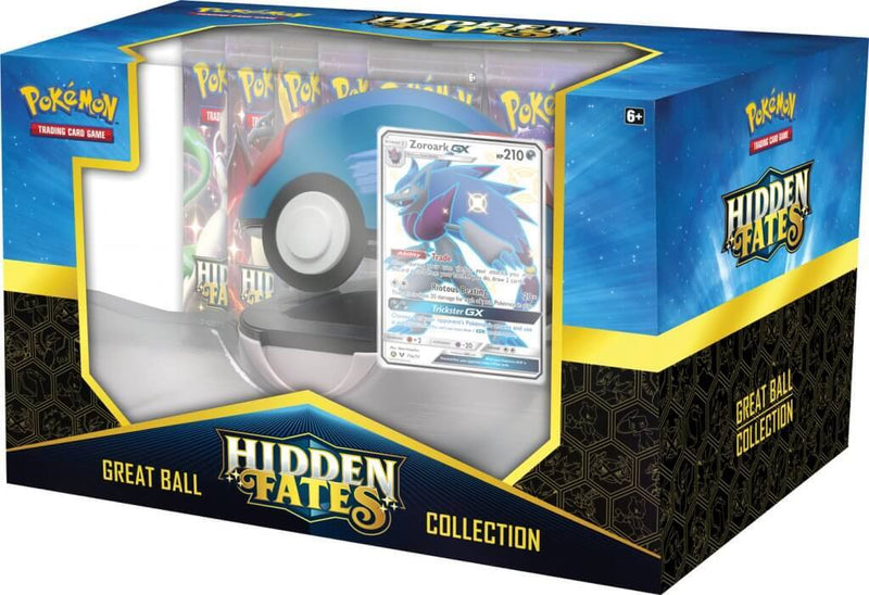Pokémon TCG: Hidden Fates - Great Ball Collection (Shiny Zoroark GX)