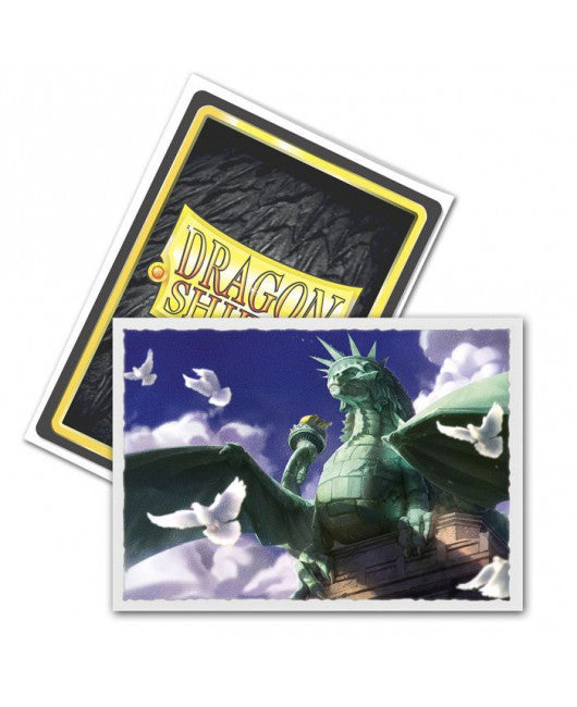 Dragon Shield Deck Protector - Art Matte Dragon of Liberty 100 CT