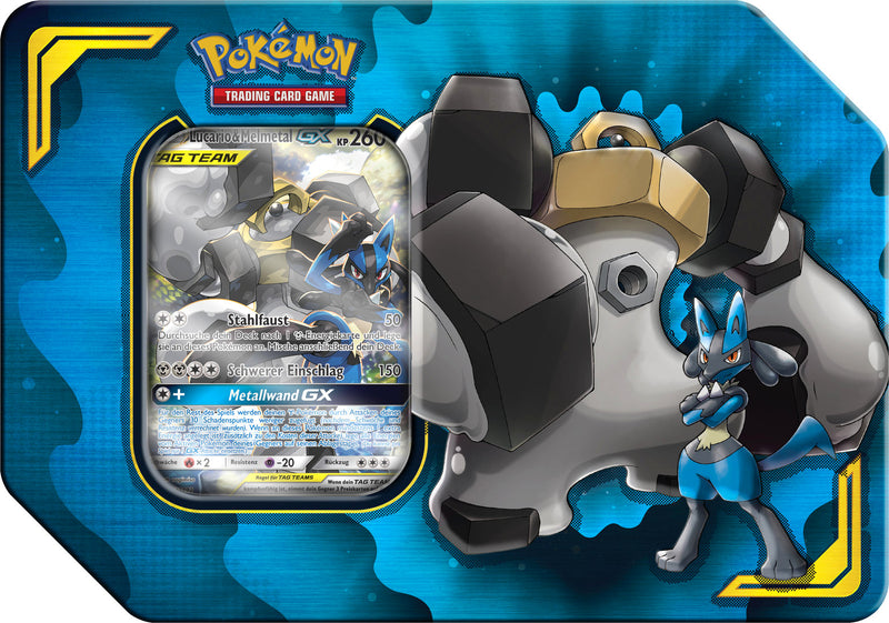Pokémon TCG: Power Partnership Tin (Lucario & Melmetal GX)