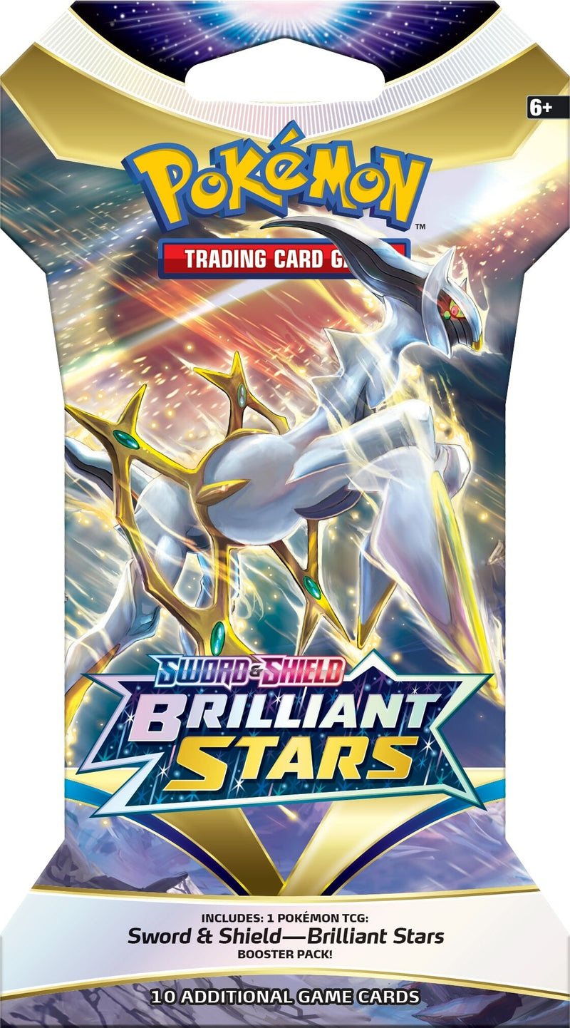 Pokémon TCG: Sword & Shield: Brilliant Stars - Sleeved Booster Pack