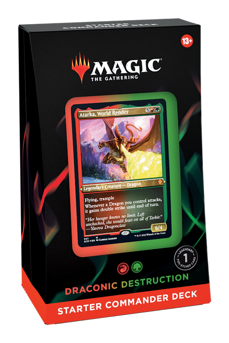 Magic: The Gathering - Starter Commander Deck (Draconic Destruction)