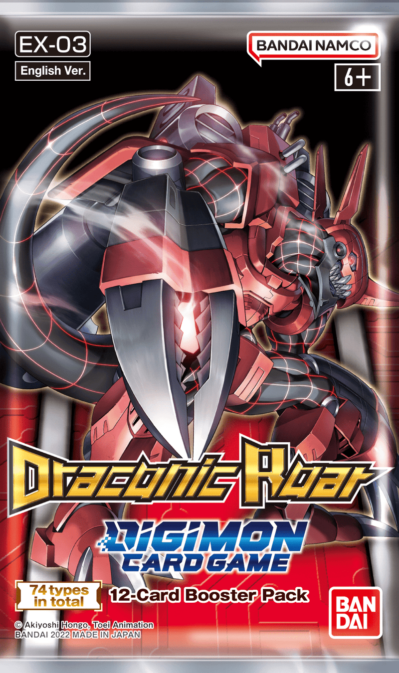 Digimon TCG: Draconic Roar - Booster Pack [EX03]
