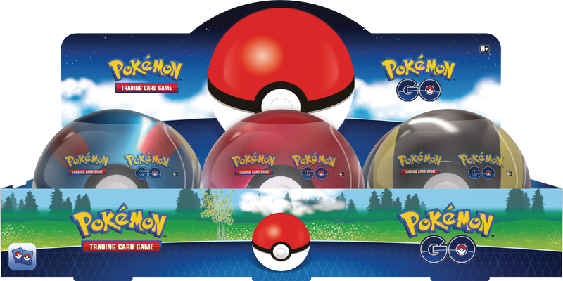Pokémon TCG: Pokémon GO - Poke Ball Tin Display