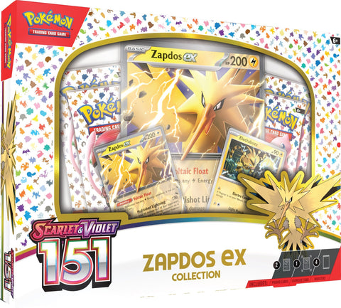 Pokémon TCG: Scarlet & Violet: 151 - Zapdos EX Box (10/6)