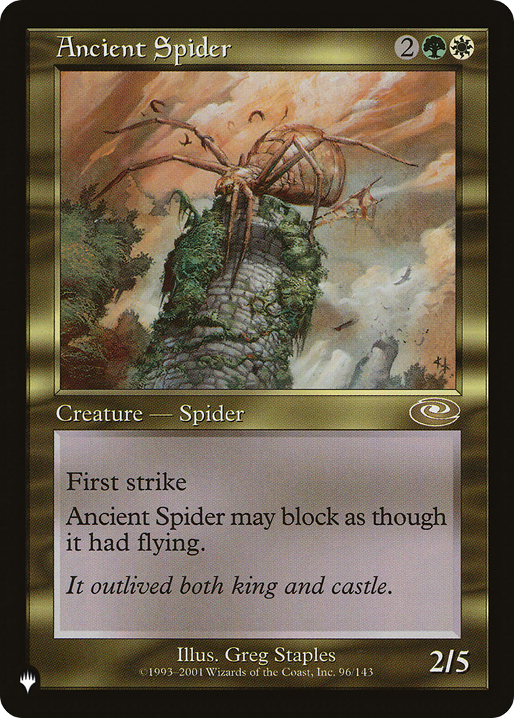 Ancient Spider [The List]
