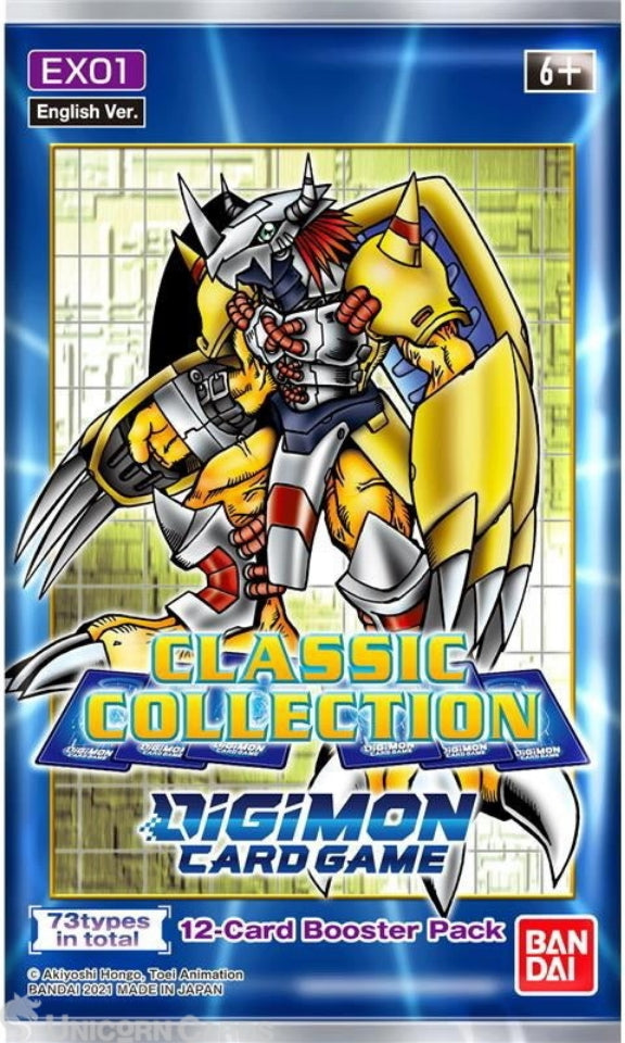Digimon TCG: Classic Collection - Booster Pack [EX01]
