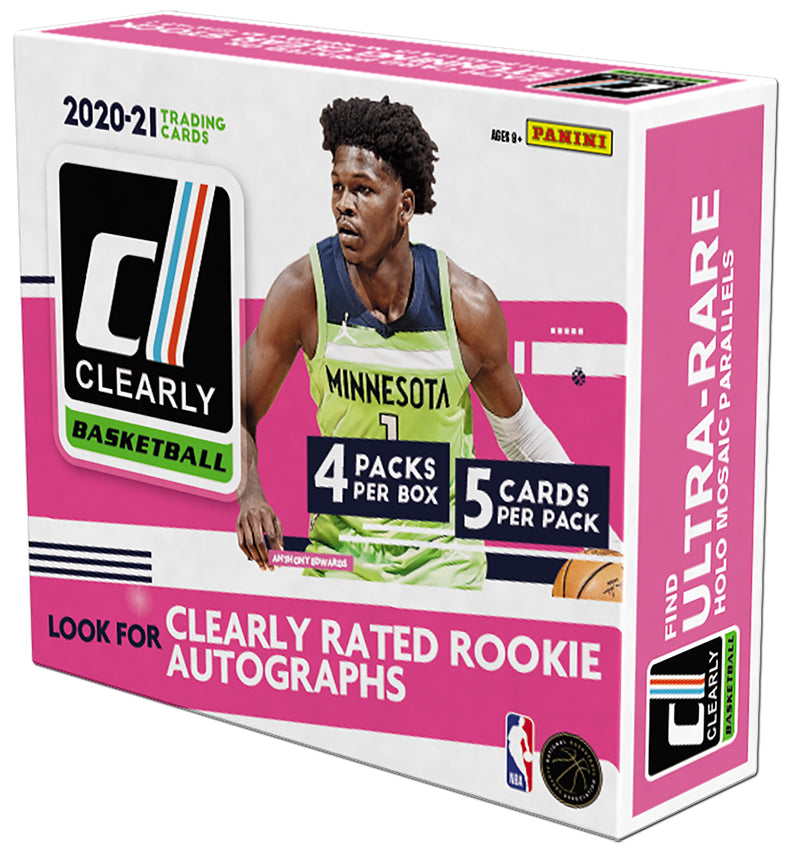 2020-21 Clearly Donruss Basketball Hobby Box