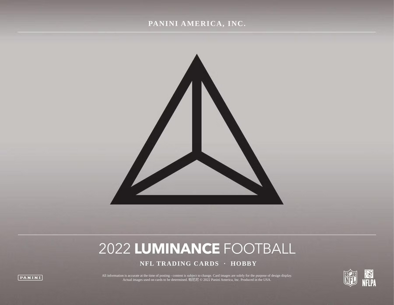 2022 Luminance Football Hobby Box