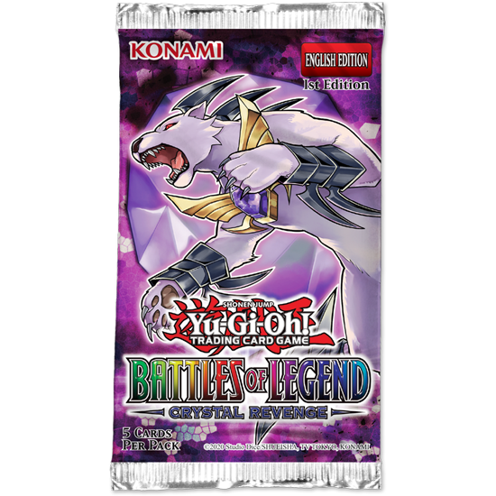Yu-Gi-Oh! TCG: Battles of Legend: Crystal Revenge - Booster Pack (1st Edition)