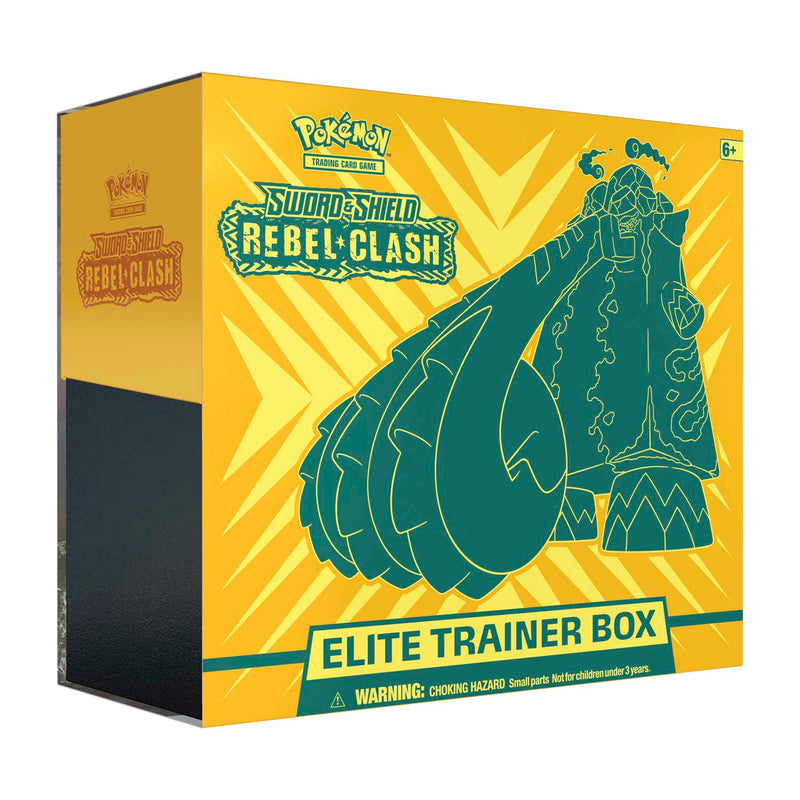 Pokémon TCG: Sword & Shield: Rebel Clash - Elite Trainer Box