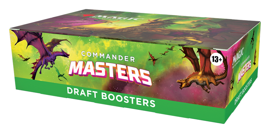 Magic: The Gathering - Commander Masters - Draft Booster Box Smoke and Mirrors Hobby Magic: The Gathering - Commander Masters - Draft Booster Box Smoke and Mirrors Hobby