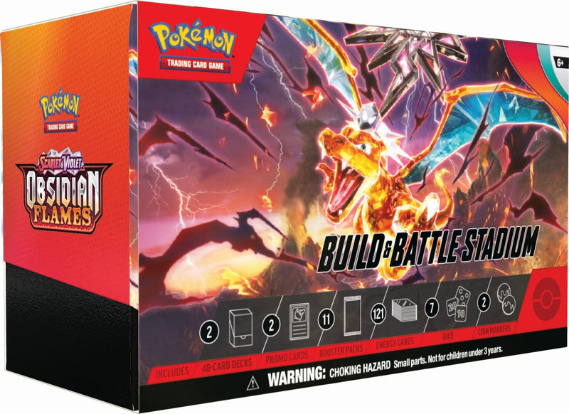 Pokémon TCG: Scarlet & Violet: Obsidian Flames - Build & Battle Stadium