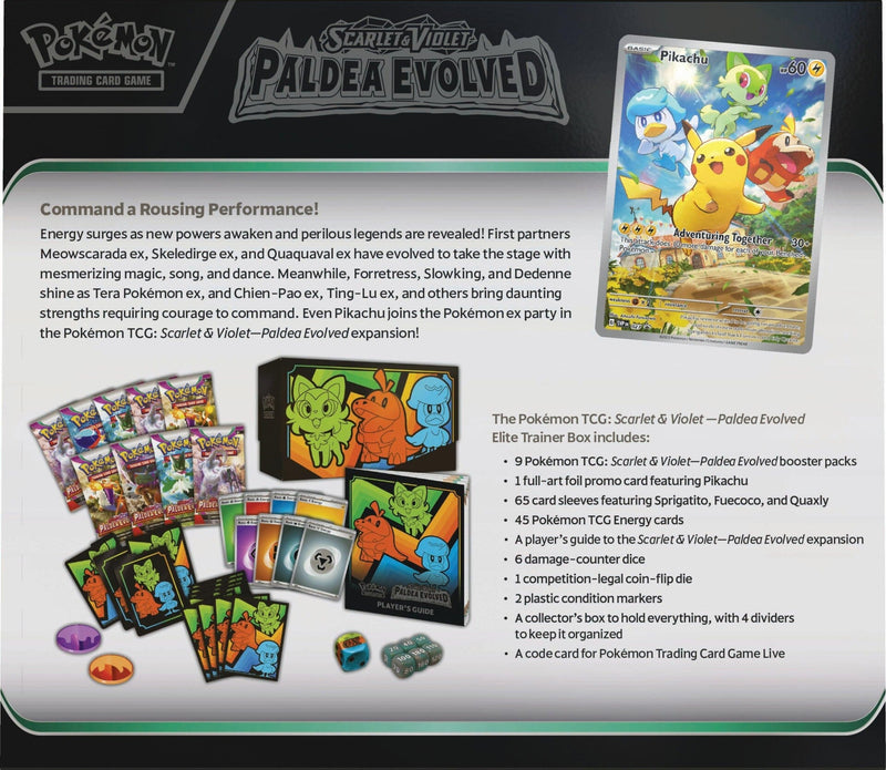 Pokémon TCG: Scarlet & Violet: Paldea Evolved - Elite Trainer Box