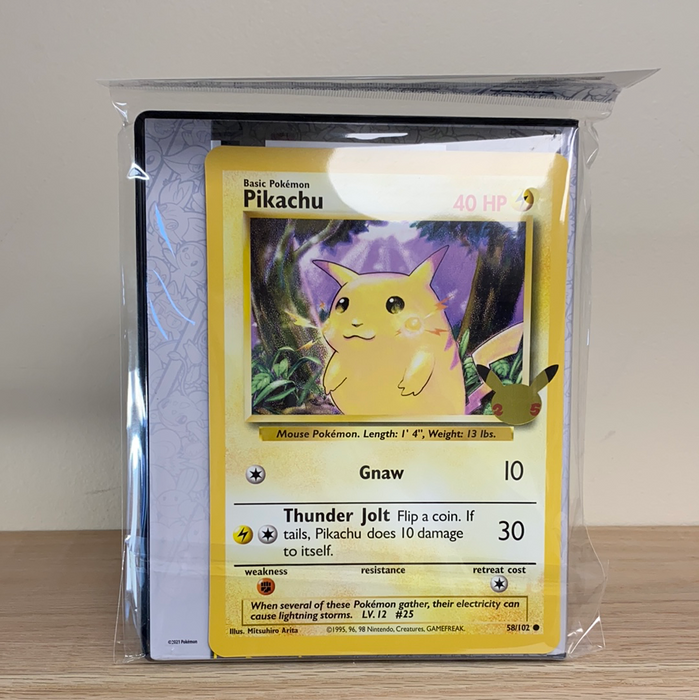Pokmon TCG: 25th Anniversary First Partner Collector's Binder Smoke and Mirrors Hobby Pokmon TCG: 25th Anniversary First Partner Collector's Binder Smoke and Mirrors Hobby