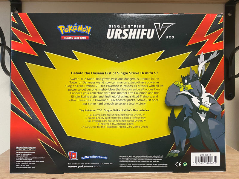 Pokémon TCG: Sword & Shield: Battle Styles - Single Strike Urshifu V Box