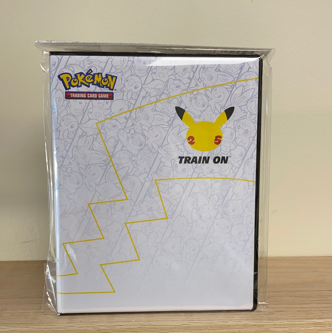 Pokmon TCG: 25th Anniversary First Partner Collector's Binder Smoke and Mirrors Hobby Pokmon TCG: 25th Anniversary First Partner Collector's Binder Smoke and Mirrors Hobby