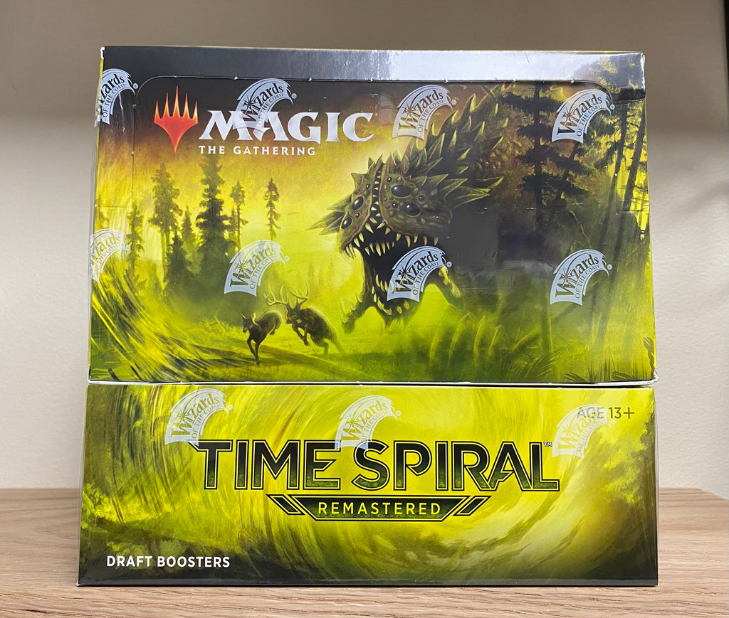 Magic: The Gathering - Time Spiral Remastered Draft Booster Box Smoke and Mirrors Hobby Magic: The Gathering - Time Spiral Remastered Draft Booster Box Smoke and Mirrors Hobby