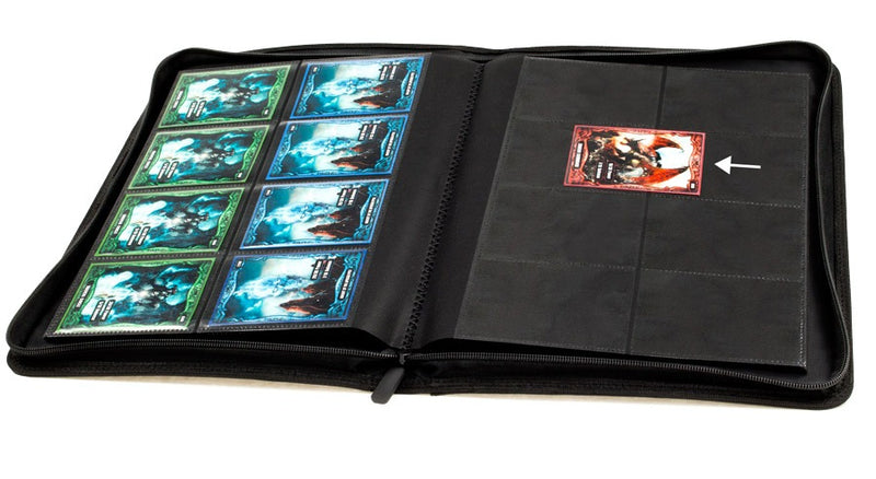Ultimate Guard - 16 Pocket ZipFolio Playset Binder - Dark Blue